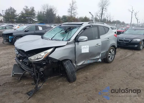 2015 Hyundai Tucson Limited из США, поврежденный, VIN KM8JUCAG7FU089617
